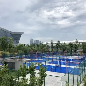 JSMC ดีไซน์ใหม่สนามเทนนิสพาเดล 2024 พานโรมาในประเทศจีน