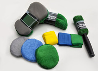 Microfiber Woven Quick-Dry Eco-Friendly Super Absorbent 9-Piece Car Wash Towel Set
