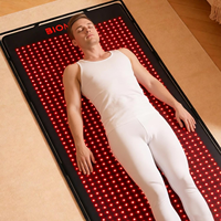 Sac de couchage de luminothérapie LED rouge corps entier, très populaire, 660nm 850nm, pour l'amélioration du sommeil, tapis de spa à domicile et de gym