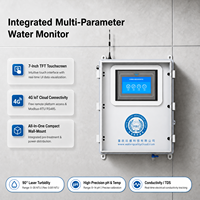 Analyseur de qualité de l'eau multi-paramètres en ligne, moniteur d'eau du robinet potable, pH, turbidité, conductivité, TDS, RS485, Modbus, 4G, IoT