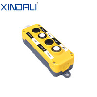 Bouton de commande de hayon de voiture XDL10-EPB4, interrupteur de levage/déchargement, poignée de commande en plastique et métal, retour par ressort, IP65, 220V, 1NO, CE