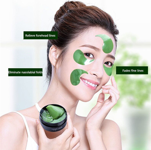 Cosmétiques de beauté coréens de marque privée personnalisés sous le <span class=keywords><strong>masque</strong></span> pour les yeux au collagène hydrogel en or 24 carats - Product Image 2