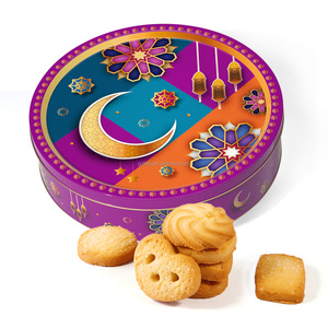 Biscotti al Burro Stile Danese <span class=keywords><strong>per</strong></span> Grossisti, Gusto Crema e Uovo, Consistenza Semi-Dura, 340g, Scatole Dorate - Product Image 1