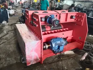 Industrial Motorized Winch with Blue Electric Motor and Steel Drum Assembly - Product Image 4