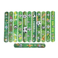 Bracelet claquant pour supporter de football, thème football, bracelets claquants de football, bracelets de sport pour événements et fêtes de football
