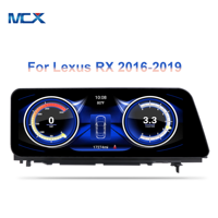 12.3 pouces Android 9.0 Octa Core Auto Radio Stéréo Headunit GPS Navigation Voiture Vidéo DVD pour Lexus RX300 RX450h F Sport 2016-2019