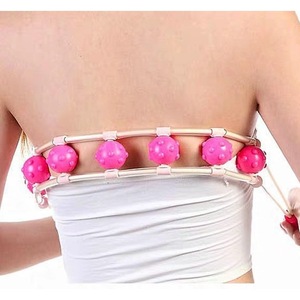 Masajeador de rodillo manual de 360 grados para cuello, garganta y cuerpo, para hombres y mujeres, con 2 asas - Product Image 3