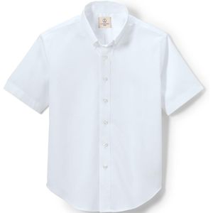 Camisa de Vestir de Manga Corta para Niños FOXA, Sin Plancha, Uniforme Escolar, Algodón Oxford - Product Image 1