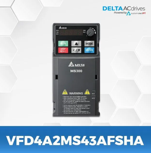 Delta MS300 VFD4A2MS43AFSHA 380-460V 3 เฟส 1.5 กิโลวัตต์ 2 แรงม้า VFD - Product Image 1