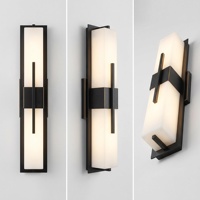 Nouvelle applique murale LED souple de style chinois, ultra-mince, à intensité variable, pour chambre, salon, couloir, maison, hôtel