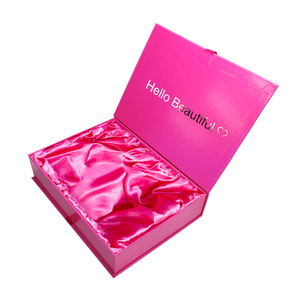 Biểu Tượng Tùy Chỉnh Cao Cấp Sang Trọng Màu Hồng Các Tông Quà Tặng Giấy Tóc Giả Tóc Mở Rộng Từ Bao Bì Hộp - Product Image 2