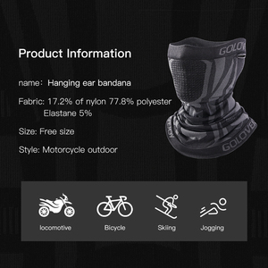 Bluevejoy DTJ44 Bandana bulu domba hangat, hiasan kepala multifungsi olahraga luar ruangan kustom untuk bersepeda - Product Image 6