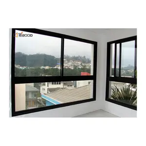 Wholesale New Design Soundproof PVC Sliding Window Clear Glass