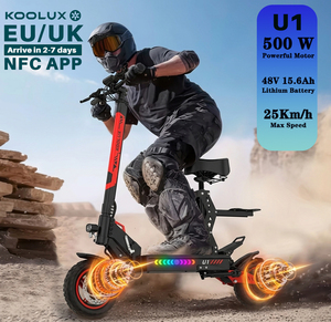 โกลูซ์ ยูอี แวร์เฮาส์ ขายส่ง สกู๊ตเตอร์พับได้สำหรับผู้ใหญ่ 500W อลูมิเนียม สองล้อ รุ่น U1 500W 48V สกู๊ตเตอร์พับได้ |   ยูของคุณ - Product Image 1