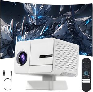 Game <b>Projector</b> Full Auto Focus 1080P Gaming <b>Projector</b> LED 2G+16G 64GB 30000 Games Android 11 400 Lumens Portable Built-in - Product Image 1