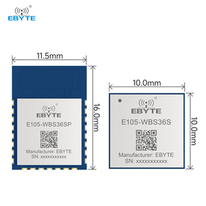 อีไบท์ E105-WBS36S ซีรีส์ โมดูล NearLink Combo SLE1.0/WiFi6/BLE5.4 การส่งข้อมูลแบบโปร่งใส ป้องกันการรบกวนได้ดีเยี่ยม 20dBm - Product Image 2
