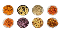 Machine entièrement automatique de fabrication de frites trotilla pop chips pour aliments frits avec certification CE garantie de 2 ans OEM DESIGN