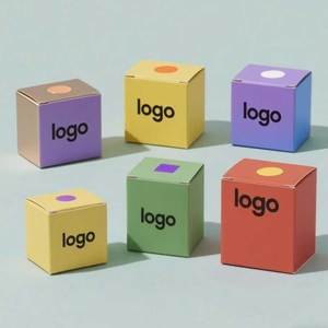 クラフト紙環境に優しい段ボールのディスプレイボックス家具包装用顔と目のクリームエンボス印刷用 - Product Image 1