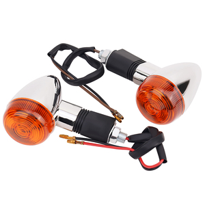 Luz de señal de giro para motocicleta Yamaha XV250 <span class=keywords><strong>Virago</strong></span>/XV125 1988-2007 Route 66 1988-1990 V-Star 08-18 <span class=keywords><strong>Suzuki</strong></span> GSX250 GSX400 - Product Image 3