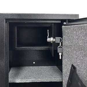 Grande armoire en acier avec étagère amovible Coffre-fort pour armes de poing et coffre-fort pour armes à <span class=keywords><strong>feu</strong></span> et munitions - Product Image 2