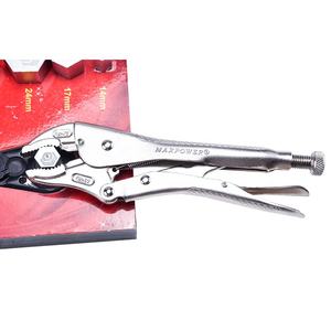 Maxpower-Alicates de bloqueo de nariz, abrazadera de garganta CRV, mandíbula recta alta/curvada, marca Crv - Product Image 2