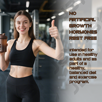 Poudre de gain de masse musculaire au chocolat JBY Premium, conçue pour favoriser la croissance musculaire et fournir des nutriments essentiels pour la musculation