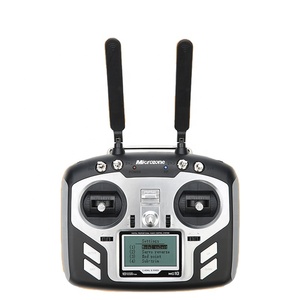 Transmisor RC <span class=keywords><strong>Microzone</strong></span> MC10 de 10 Canales y 2.4Ghz FHSS con Receptor MC9008S PCM2048 PWM /M.Bus para Drones de Carreras FPV y Aviones RC - Product Image 2