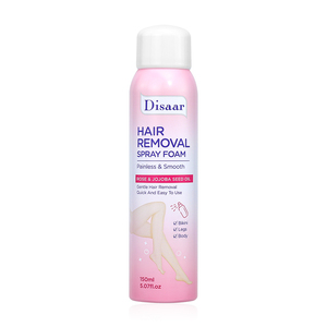 <span class=keywords><strong>Spray</strong></span> Schiumogeno per Rimozione Peli Rose, Depilatorio Delicato per Ascelle, Mani e Gambe, Detergente per la Pelle per Donne - Product Image 1