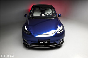 ชุดแต่ง FORTesla ModelY รุ่นใหม่ สไตล์ ECT คาร์บอนไฟเบอร์  ลิ้นหน้า สเกิร์ตข้าง ดิฟฟิวเซอร์ สปอยเลอร์  แบบติดตั้งเอง อะไหล่ทดแทน - Product Image 5