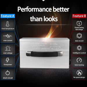 Cargador Rápido de 2500W 12V 50A 24V 40A 36V 35A 48V 30A 60V 72V 84V para Batería LiFePO4 de Vehículos Eléctricos y Motocicletas - Product Image 2