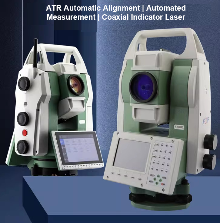 Foif RTS102R10 Robotic Total Station Survey Instrument Dual-axis Total ...