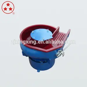 Polishing Machine 100L Surface Polishing Curve Shape With PU Separate Screen Metal Polishing Machine Vibratory Finishing Machine