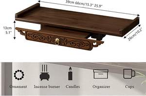 แท่น<span class=keywords><strong>วาง</strong></span>แท่นบูชาพระพุทธรูปติดผนังโต๊ะไ<span class=keywords><strong>ม</strong></span>้สำหรับศาลเจ้าพูจาพร้อ<span class=keywords><strong>ม</strong></span>ลิ้นชัก - Product Image 6