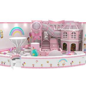 Château d'enfants le plus chaud jouer fête zone centrale toboggan équipement de terrain de jeu intérieur ensemble d'équipement de jeu doux <span class=keywords><strong>parc</strong></span> pour enfants - Product Image 4
