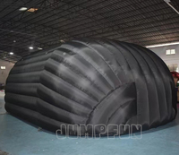 Tente de yoga chaude gonflable bon marché à vendre 8-16 personnes à l'intérieur de la maison d'entraînement de yoga gonflable violet oxford HOT YOGA DOMES