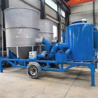 Prix du séchoir à grains de riz de blé Machine mobile d'étuvage et de séchage de riz