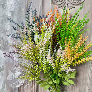 Flores Artificiales de Pimiento, Arreglo Floral de Seda, Decoración para Bodas, Decoración Floral DIY, Decoración para el Hogar - Product Image 1