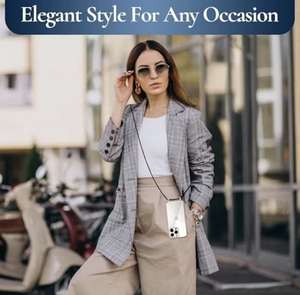 Transparent Acrylique TPU Réglable Cou Longe Universel Sangle <span class=keywords><strong>Cordon</strong></span> Corde Téléphone étui pour <span class=keywords><strong>iphone</strong></span> 17 Pro 16 15 14 Pro Max - Product Image 4