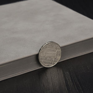 Sheepskin Leather Notebook A5 Business Simple Diary Office Meeting Record <b>Book</b> Customizable Logo Notepad - Product Image 3