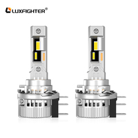 Q66 H15 Auto LED-Scheinwerfer 90W 8000LM 6500K IP65 LED-Birne für Fahrzeugbeleuchtungs-Upgrade DC12-16V Plug&Play mit Lüfter Aluminium 1 Stück