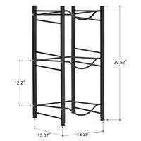 Offres Spéciales 3 niveaux 5 gallons support de cruche d'eau en métal support de stockage de bouteille d'eau