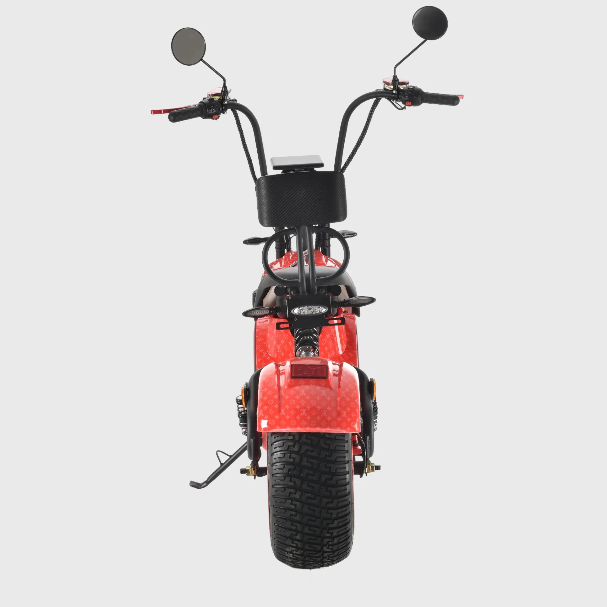 Motocicleta elétrica retrô rápida, alta potência, para adultos, 2000 w, 72 v, 20 a, bateria de lítio