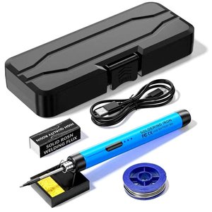 Soldador Portátil Recargable por USB, Pistola de Soldar a Batería con Elemento Calefactor PTC, Boquilla de 1.2-2.0mm para Electrónica - Product Image 5
