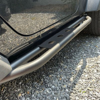 Barres de protection latérales en acier au manganèse noir tout-terrain pour Jeep Wrangler JL 2018-2024