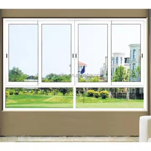 Ventanas corredizas de PVC Protección UPVC <span class=keywords><strong>Mosquitera</strong></span> de fibra de vidrio Columpio Hoteles Apartamentos Rolling Louver Style Función antirrobo - Product Image 5
