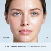 Lance Acide Hyaluronique Sérum En Vrac OEM ODM Hydratation Durable Repulpant Renforcer La Barrière De La Peau Acide Hyaluronique Ampoule Sérum