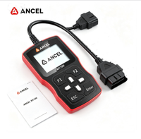 Escáner de Diagnóstico para Motocicletas ANCEL MT100 OBD2, Lector de Códigos de Motor y ABS para Honda, Yamaha, Suzuki con Flujo de Datos y Pantalla de Congelación