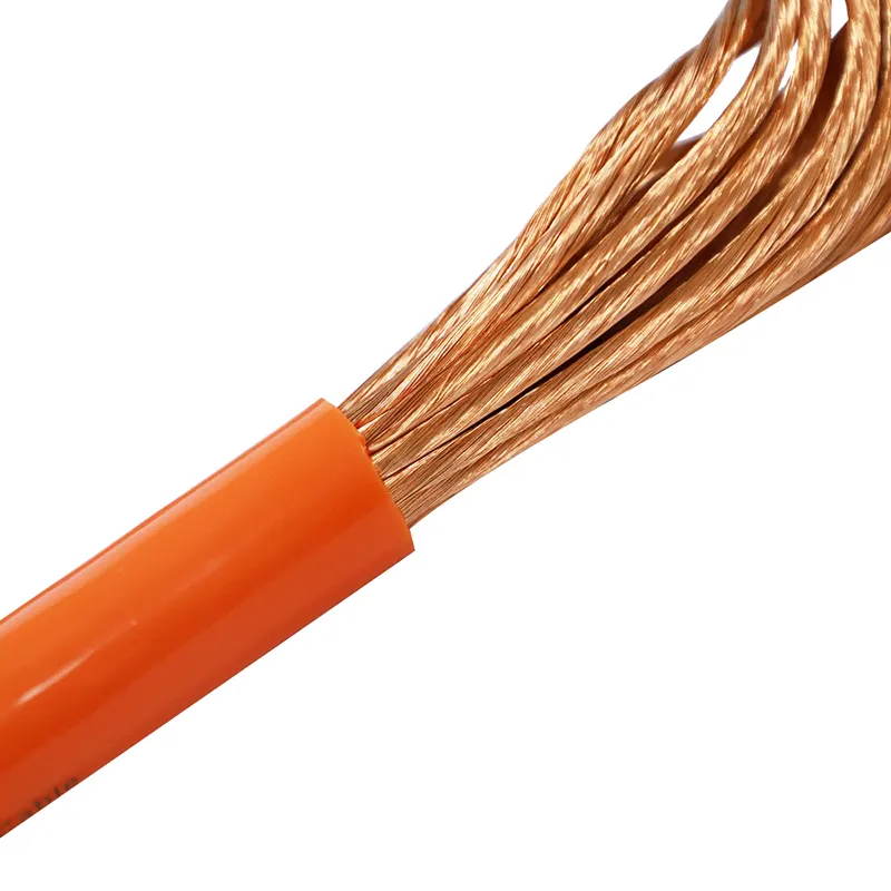 SY Conductor de cobre desnudo 35mm2 Cable flexible naranja de alto voltaje EV HV