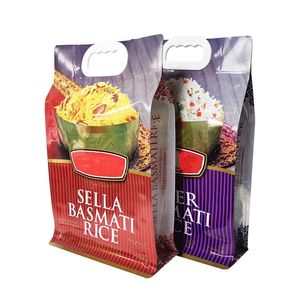 <span class=keywords><strong>Riz</strong></span> à grains longs 2 lb, sachet stand-up en aluminium, emballage anti-humidité, impression sérigraphique (anciennement Happy Belly Packaging May) - Product Image 2