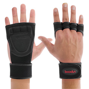 Guantes de fitness Boton con protección antideslizante en la palma para levantamiento de pesas y uso en el gimnasio - Product Image 2